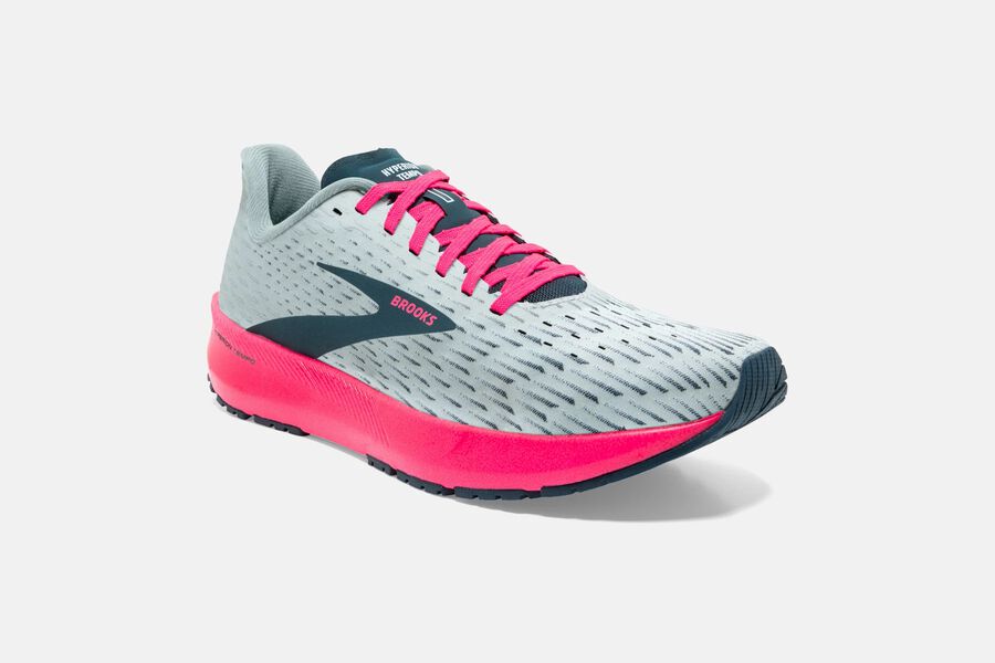 Brooks Hyperion Tempo Road Löparskor Dam - Grå/Rosa - 5946-YORAH